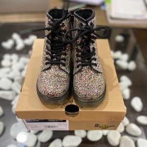 Dr. Martens toddler Glitter Boots